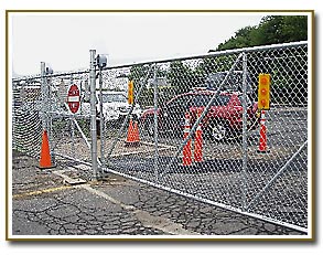 Chain Link Rolling gate